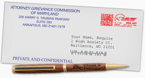 How will you respond to the Attorney Grievance Commission? How will you respond to the Attorney Grievance Commission?